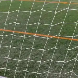 Rete per porta da calcio modello World Cup in polietilene HD da 4mm con maglia da 130mm