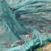 Rete raccolta olive antispina verde resistente con spacco per raccolta olive e frutti secchi