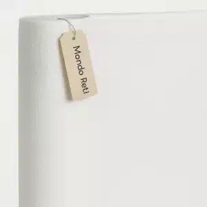 Rotolo telo ombreggiante bianco oscurante 70% 180 g/m² in polietilene HDPE con bordatura opzionale.