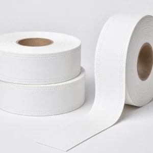 Tre rotoli di nastro segnacampo tennis bianco largo 50 mm