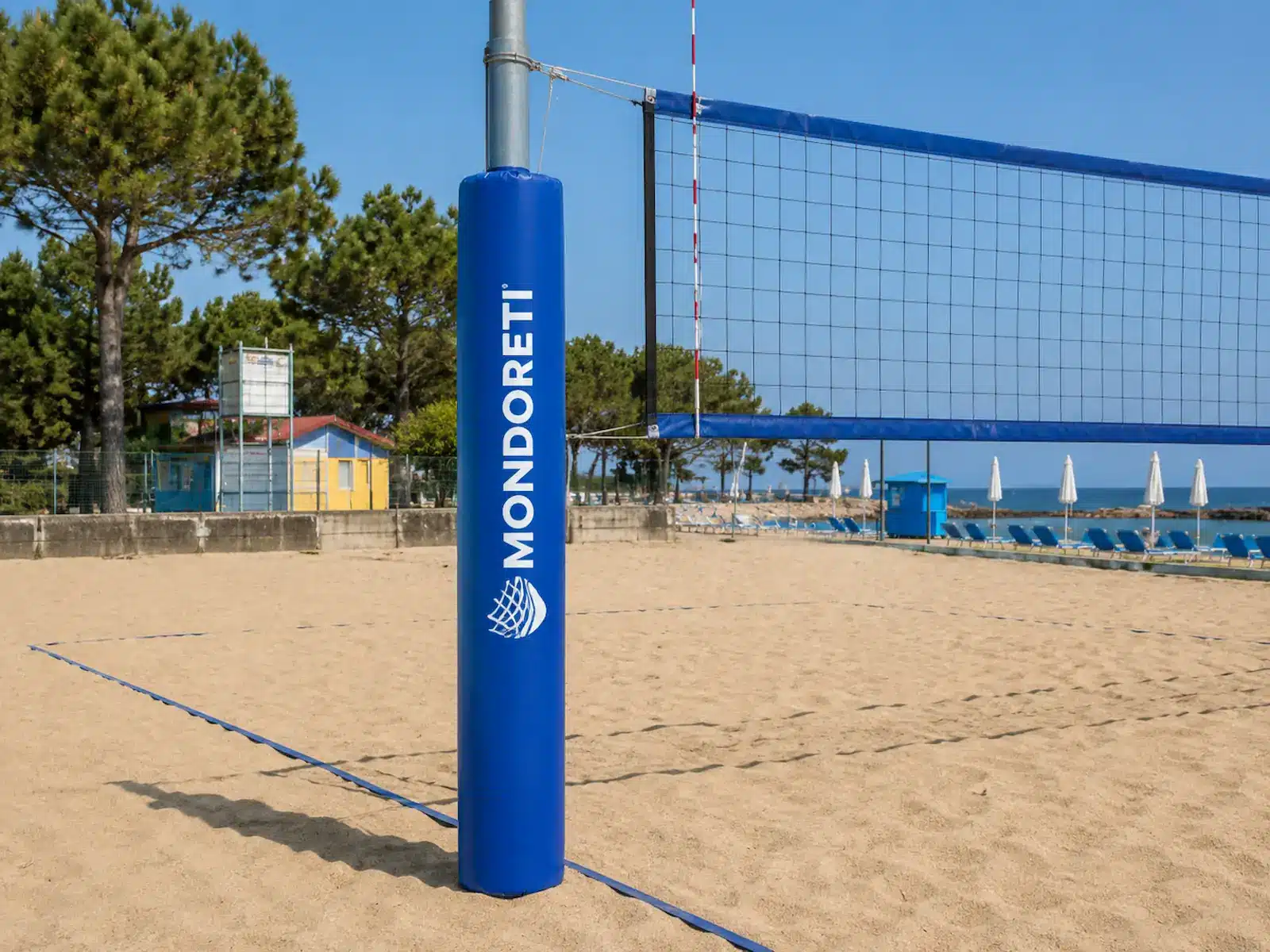 Protezione imbottita per palo da beach volley in poliuretano e PVC MondoReti