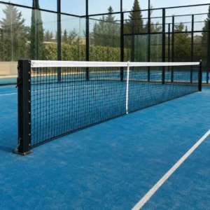 Rete Padel regolamentare 10 x 0,90 m installata su campo